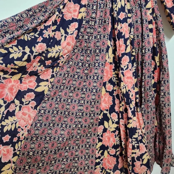 Free People A New Way Maxi Dress Size L - Picture 7 of 9